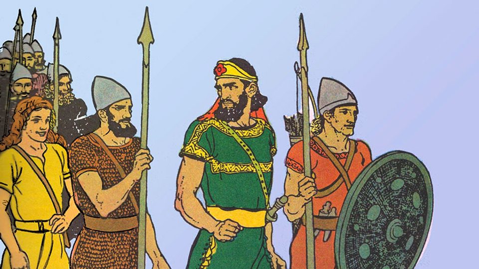 David face au danger du roi Saül