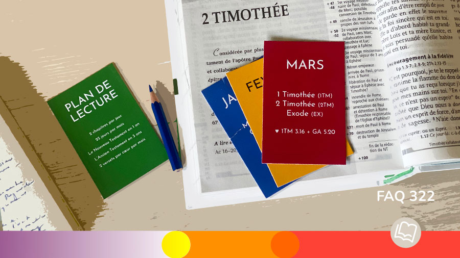 FAQ 322 Plan De Lecture W