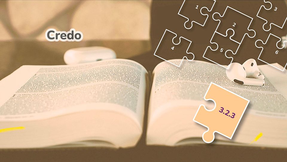 Credo 3.2.3 Le service du chrétien