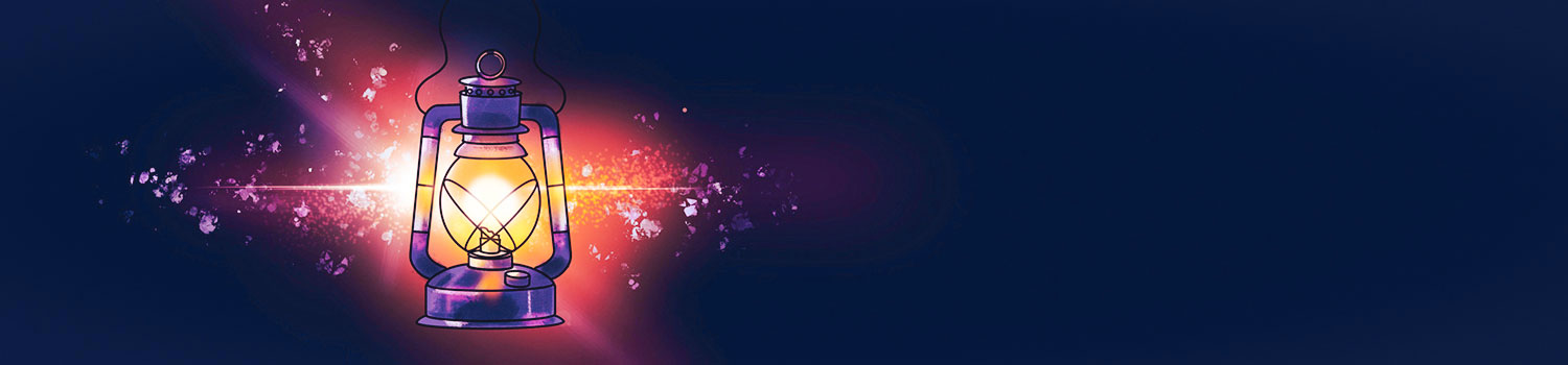Bandeau Lampe Petrole